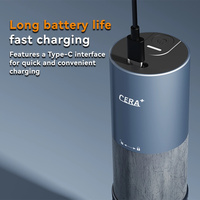 Moulin à café électrique portable avec réglage externe, mini moulin à café électrique rechargeable par USB, capacité maximale de 22g
