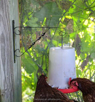 Équipement avicole, mangeoire à poulet, mangeoire en plastique pour poulet, mangeoire de bonne qualité, couleur rouge