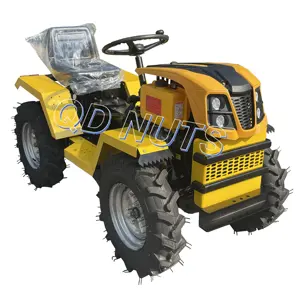 Kleiner kompakter landwirtschaftlicher Mini-Traktor Landwirtschaftliche Mini-Traktor für den Garten Landwirtschaft 4X4 Traktor