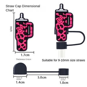 หมวกฟางพลาสติกตกแต่งลายยีนส์กันฝุ่น ขนาด 10 มม. สำหรับงานปาร์ตี้ พร้อมหัวเข็มขัดตกแต่ง ลดราคาพิเศษ - Product Image 2