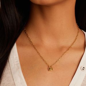 سلسلة ذهبية بشعار مخصص مجوهرات قلادة ذهبية ماسية عيار 14K شحن سريع في 3 إلى 7 أيام - Product Image 5