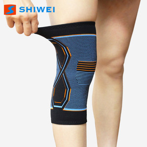 Shiwei <b>Knee</b> <b>Brace</b> Blue S M L XL Nylon Breathable <b>Support</b> For Sports Fitness Running Cycling Hiking Unisex - Product Image 4