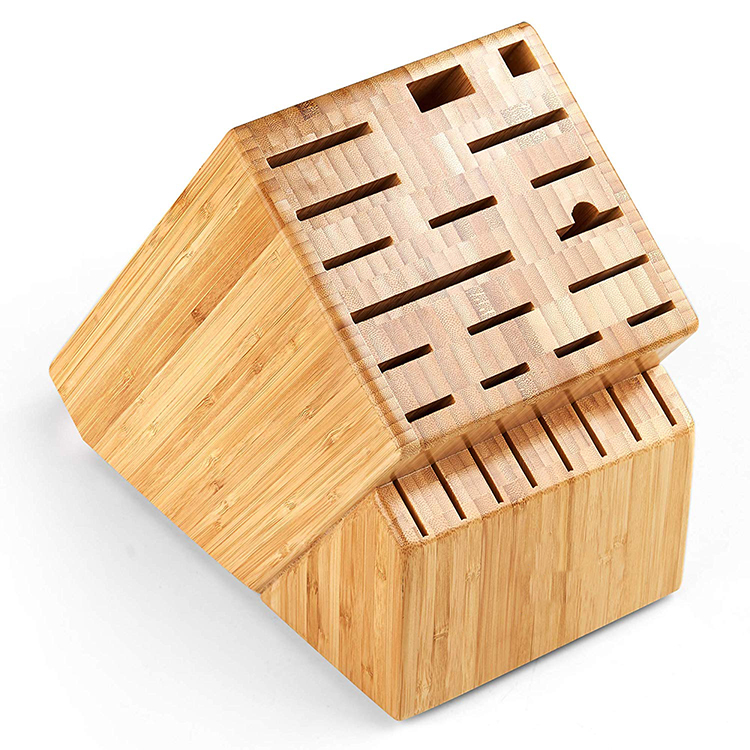 Вращающийся бамбуковый магнитный держатель для ножей