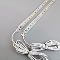 Bande lumineuse LED rigide en aluminium étanche IP68 DC12V 24V, barre lumineuse LED, 30CM 60CM 90CM 120CM, longueur personnalisée