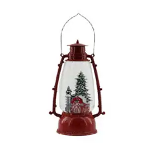 Хрустальная ветровая лампа, настольное украшение, лампа в виде снежинки, полимерный Фонарь ручной работы, овальный светодиодный Рождественский Снежный шар, фонари
