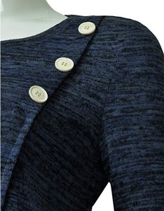 Nueva moda de <span class=keywords><strong>Amazon</strong></span> mujeres el alunizaje de la Oficina de manga dama blusa para negocios - Product Image 6
