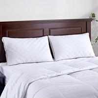 Oreiller en duvet d'hôtel 100% coton, housse de lit à l'épreuve du duvet d'oie naturel, oreillers en plumes pour dormir