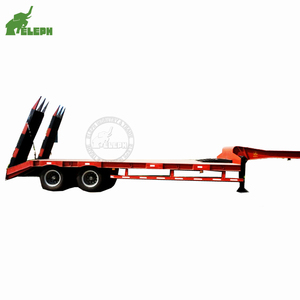 Remolque <span class=keywords><strong>de</strong></span> Camión <span class=keywords><strong>de</strong></span> 2 Ejes, Remolque <span class=keywords><strong>de</strong></span> Plataforma Baja, 20/30 Toneladas, Mejor Precio - Product Image 5