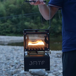 Lanterne à kérosène rétro portable, lampe de camping en métal, lanterne de camping extérieure avec interrupteur rotatif, design en acier inoxydable - Product Image 3