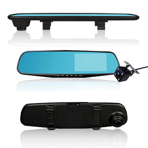 Sistema de navegación GPS Android con espejo retrovisor DVR Dash cámara de estacionamiento - Product Image 3