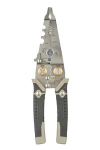 <span class=keywords><strong>Pince</strong></span> d'électricien en acier inoxydable 8-en-1 <span class=keywords><strong>pince</strong></span> à dénuder les fils <span class=keywords><strong>pince</strong></span> à dénuder antidérapante multifonctionnelle équipée - Product Image 2