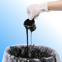Revêtement de mastic imperméable élastomère en caoutchouc de bitume liquide de prix bon marché pour le toit