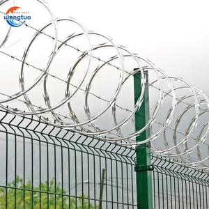 BTO-22 dao cạo dây thép gai lưới/giá thấp concertina nhúng nóng mạ kẽm lưỡi dao cạo dây thép gai - Product Image 5