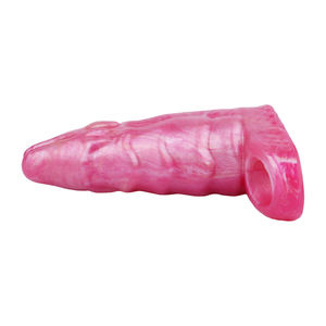 FRRKベゴニアシリコーンディルドシース拡大ファンタジーディルド男性のためのより良いセックスライフ大人のおもちゃを生成します - Product Image 3