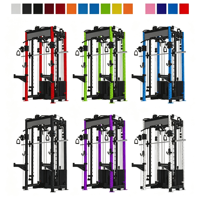 Nouveaux modèles 2026 : Machine Smith 3-en-1 en acier au carbone avec pile de poids 70kg*2 – Équipement de gym complet pour la relaxation musculaire et l'entraînement du corps entier