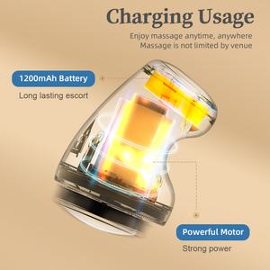 Masajeador Corporal Recargable Patentado, Masajeador de Vibración Profunda para Músculos - Product Image 5