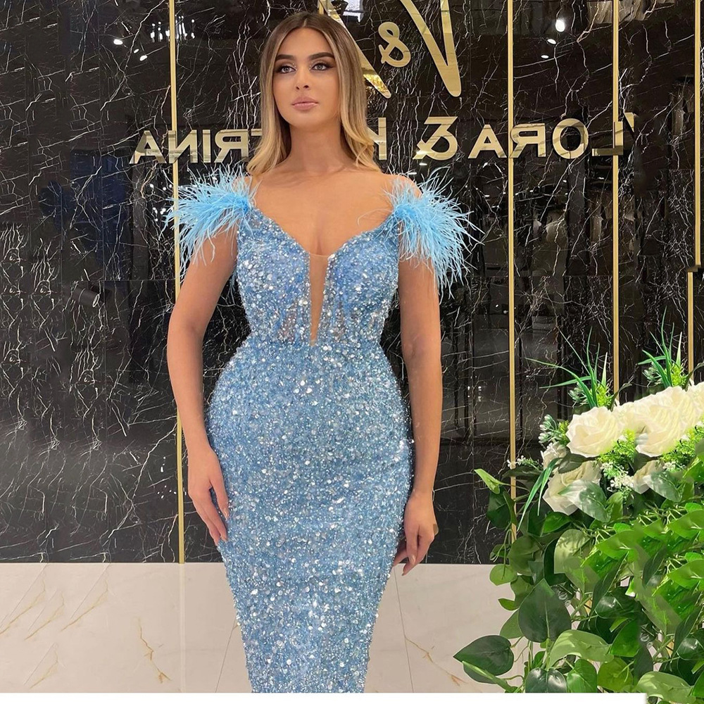 mermaid flowers wedding dress Elegant Printed Crystal Sheer Lace Mermaid Wedding Dress SW539