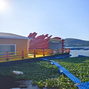 Lake Leisure <b>Floating</b> Net Cage With Pedestrian Walkway For Recreational Fish Breeding & <b>Fishing</b> - Product Image 5
