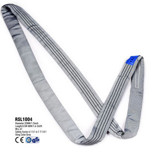 Eslinga de Elevación Redonda de Poliéster de Alta Resistencia 4T con Certificado TUV CE GS - Product Image 1