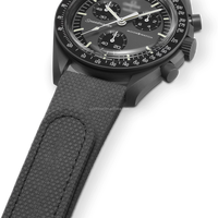 Correa de Reloj Inteligente SparkTime Luxury de 20 mm, Premium, Ajustable, Suave, Transpirable, de Goma, con Textura Lunar 3D, Resistente al Agua, Color Luna Fría