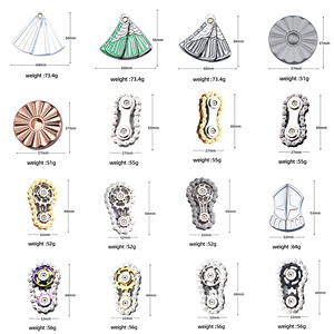 Trong Kho Kim Loại Ngón Tay Tay Spinner Đồ Chơi Con Quay Vàng Cánh Căng Thẳng Cứu Trợ Đồ Chơi Chống Lo lắng <span class=keywords><strong>Fidget</strong></span> Spinners Cho Người Lớn Trẻ Em - Product Image 4