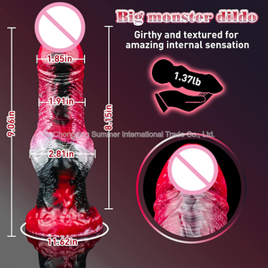 Sommer-Monster Silikon Realistischer Großer Analdildo für Männer 100% Wasserdicht & Tragbar - Product Image 5