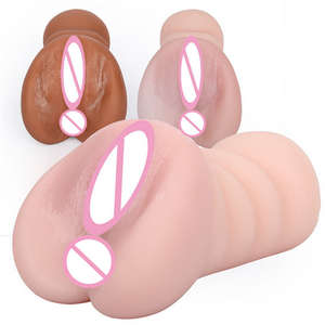 पुरुषों के आत्म-सुखद उपकरण दोहरी चैनलों 3 डी यथार्थवादी बनावट नितंबक्स योनि स्ट्रोकर वयस्क सेक्स खिलौना XYD-PP05 ओएम - Product Image 2