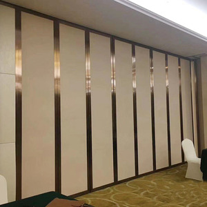 Modern Foldable Acoustic <strong>Partition</strong> <strong>Wall</strong> Soundproof Movable Sliding Door for Dining Warehouses Gym School Home Office - Product Image 6