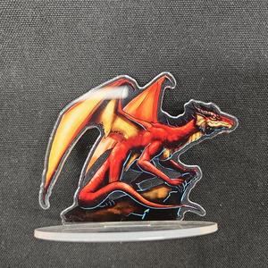 Soporte y Llavero Personalizados de Acrílico Transparente, Combinación de Soporte y Llavero de Plástico Transparente para Artículos Promocionales de Fiesta - Product Image 3