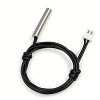 Sonde de température NTC PT100 PT1000 IP68 10K 3435/3950 pour réfrigérateur, congélateur et système de refroidissement de la chaîne du froid