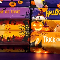 Ensemble de jouets squishy amusants en PU en forme de bâtonnets de beurre d'Halloween, motifs fantôme, citrouille, chauve-souris, jouet anti-stress à remontée lente pour fête d'Halloween