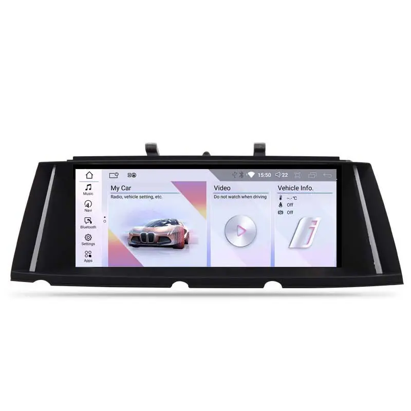 Mcx 4G Sim 8 Core Anti-Glare Touchscreen 8 Core Top-Uitgeruste Radionavigatie Android Voor Bmw 7 Series F01 F02 F03 2009-2016