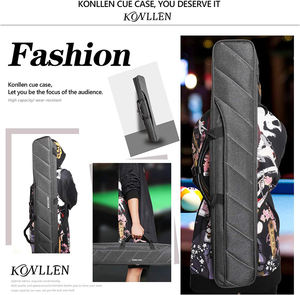 Estuche para Taco de Billar ool, Muestra Gratuita, 4x5, Estuche para Taco de Billar con Capacidad para 4 Culatas y 5 Flechas, Mochila para Taco de Billar con Múltiples Bolsillos para Accesorios - Product Image 3