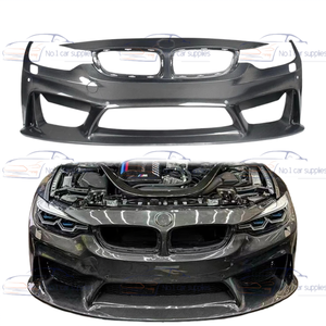 Parachoques Delantero de Fibra de Carbono Estilo 3D de Alta Calidad para F32 F34 Serie F82 F83 M4 2014-2020, Kit de Carrocería - Product Image 2