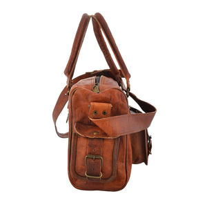 Sacs de voyage en cuir pour femmes, sur mesure, de haute qualité, avec étiquette privée, vente en gros, sacs de voyage en cuir pour le week-end, sacs de voyage en cuir pour l'extérieur - Product Image 3