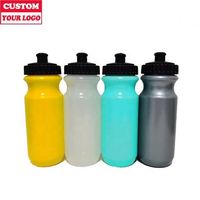 Botol air plastik cetak Logo bea cukai, botol air olahraga untuk sekolah