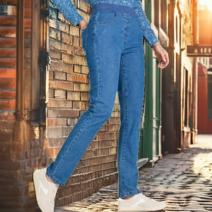 Jeans de Mezclilla Anchos y Holgados Estilo Boyfriend, Vintage Y2K, Transpirables, Ecológicos, de Alta Calidad, para Mujer - Product Image 2