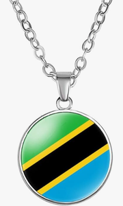 Ensembles de produits de la fête nationale <span class=keywords><strong>en</strong></span> gros pays porte-clés <span class=keywords><strong>en</strong></span> métal collier à épingles drapeaux nationaux de la <span class=keywords><strong>Tanzanie</strong></span> - Product Image 6