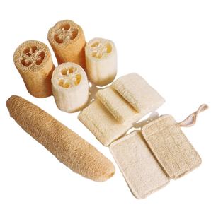 <span class=keywords><strong>Éponge</strong></span> Loofah Personnalisée en Bambou Naturel Écologique et Biologique, Brosses Loofah en Gros, Compostable et Biodégradable - Product Image 1