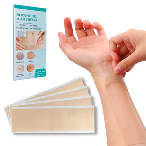 Patch protecteur en gel de silicone doux pour la peau, respirant, auto-adhésif, coussinet de protection cutanée, doux et non irritant pour les soins quotidiens de la peau - Product Image 1