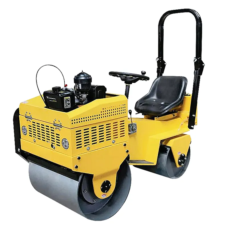 Mini Low Fuel Concrete Road Roller Hydraulic Roller Compactor For Exporting