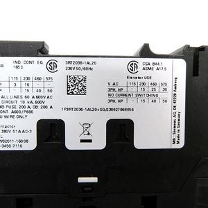 คอนแทคเตอร์ 3RT2036-1AL20-1AA0 ราคาดีและเป็นของแท้ บล็อกคอนแทคเทอร์มินัล คอนแทคเตอร์แบบโมดูลาร์แรงดันต่ำ 3RT2036-1AL20-1AA0 - Product Image 3