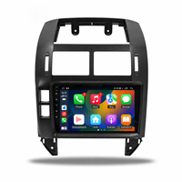 Pour VW Polo 2004-2011 Écran de lecteur DVD radio 9 pouces Android Auto Bluetooth Navigation Écran tactile Multimédia Autoradio DSP