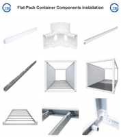 Bâtiment Modulaire Préfabriqué Démontable et Transportable de 20 et 40 pieds pour Habitation Moderne ou Bureau