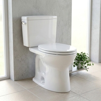 WC moderne à double chasse, blanc, à poser au sol, avec siphon en S, en céramique, deux pièces, pour l'Europe - Meilleures ventes