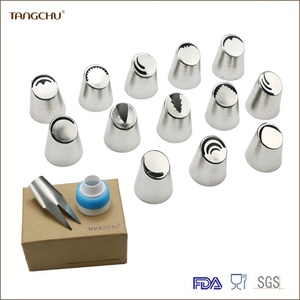 Vente en gros d'usine : Douilles russes en acier inoxydable 304 pour la pâtisserie et la décoration de gâteaux - Product Image 4