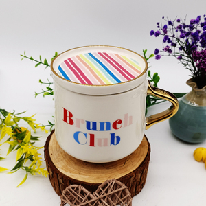 Gold Foil <strong>Mugs</strong> Supplier 13OZ <strong>Footed</strong> Cups, Logo Custom Gold-plated Ceramic Travel Coffee Electroplate <strong>Mugs</strong> With Gold Handle - Product Image 4