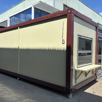 Maison modulaire détachable de 20 pieds maison modulaire de secours préfabriqué Sauvetage d'urgence Maison mobile en conteneur