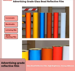 Rouleau de découpe de vinyle auto-adhésif Offre Spéciale Matériau réfléchissant brillant pour l'artisanat créatif pour traceur - Product Image 4