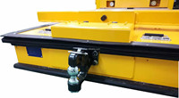 Véhicule à guidage automatique (AGV) à traction levée et transportée, robot logistique de style à traction unidirectionnelle